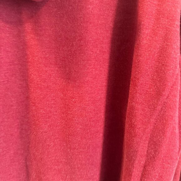 FWD Hoodie Mens Medium Burgundy Long Sleeve Hooded Pullover Kangaroo Packet - Picture 8 of 8